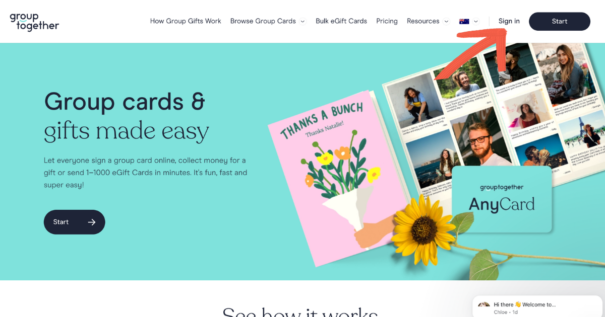 Group Gift Cards