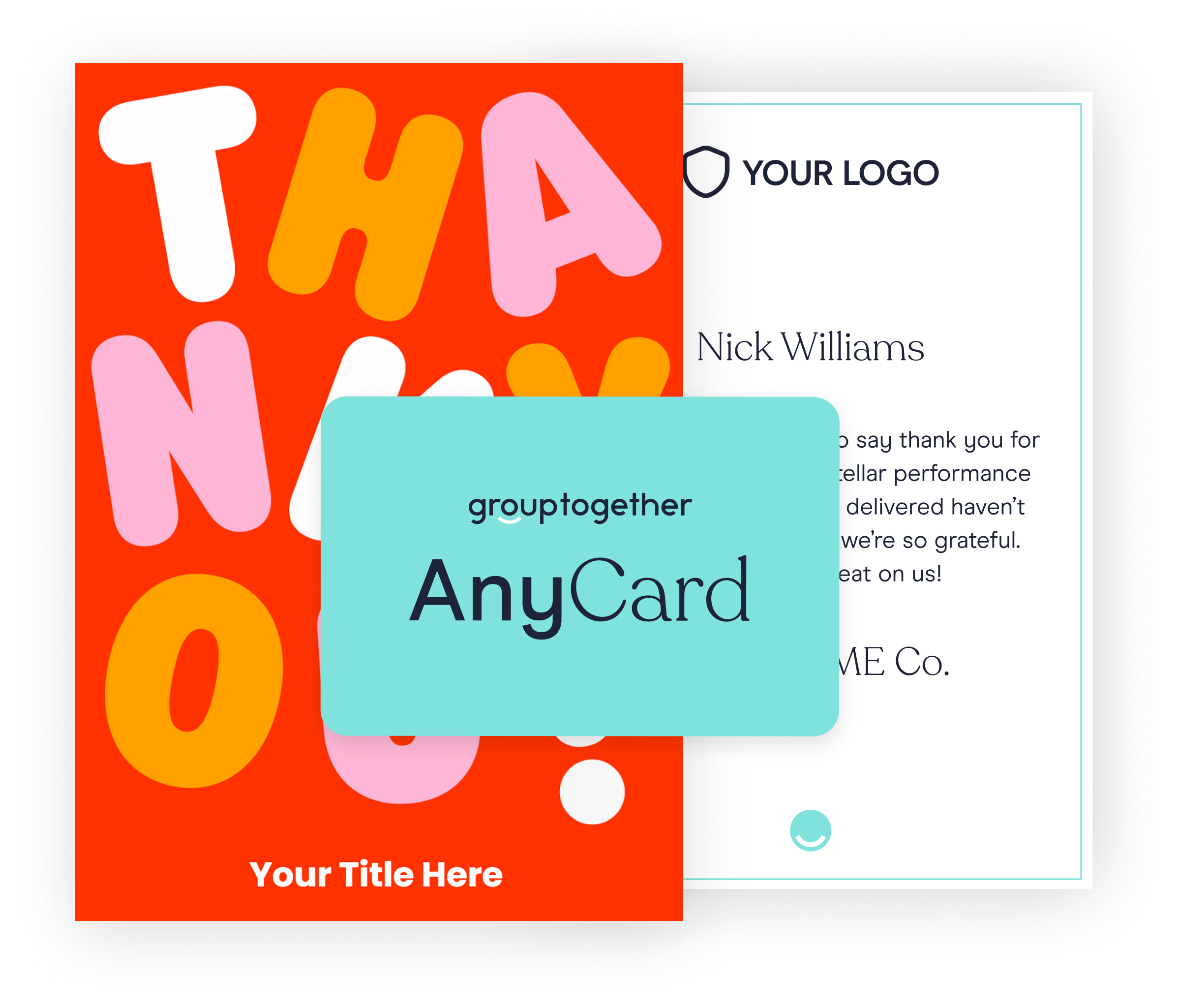 Personalised gift cards