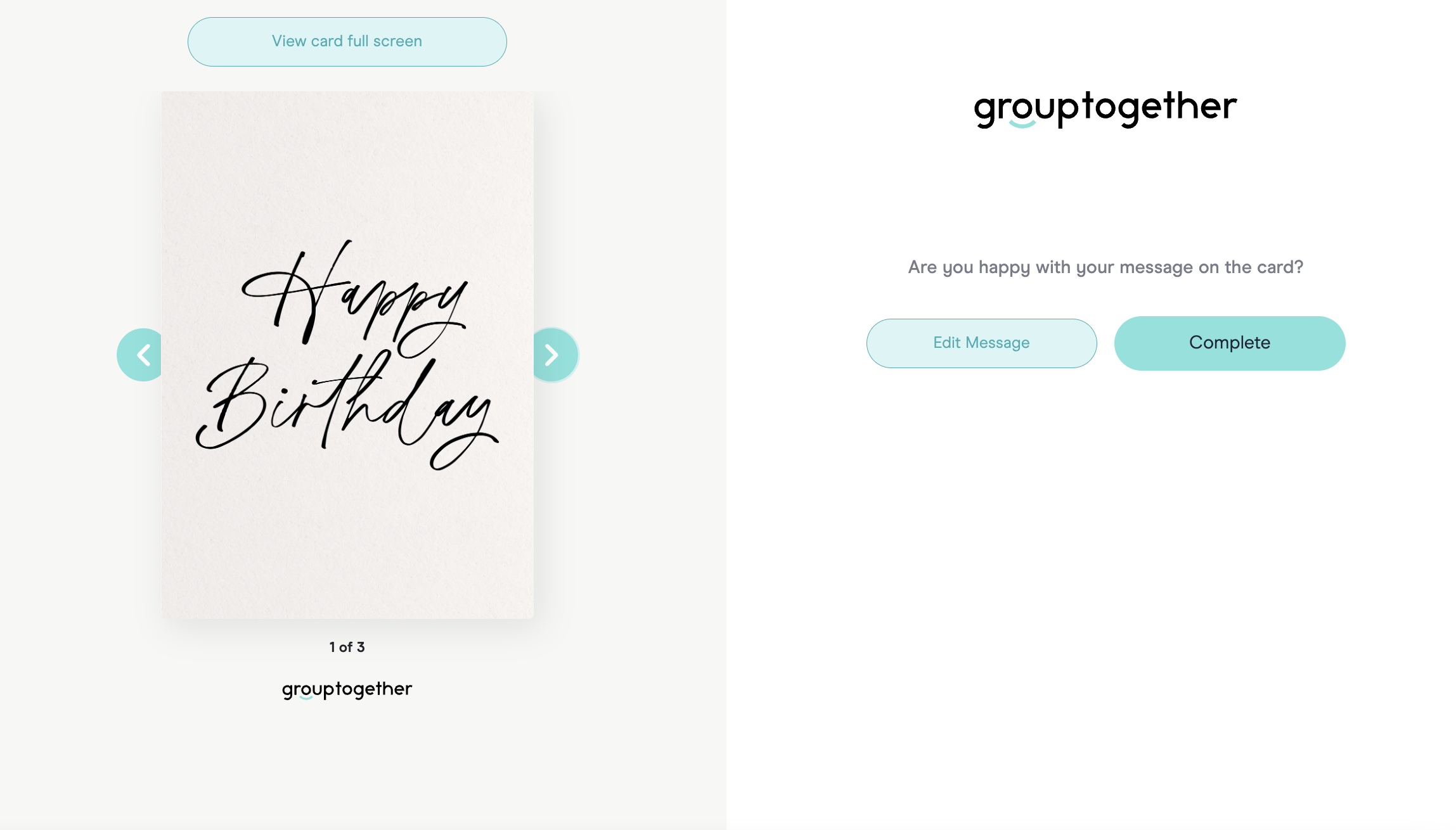 GroupTogether Group Cards