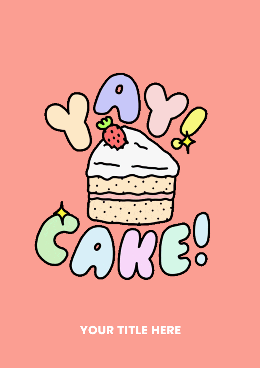 Yay Cake! Birthday Card