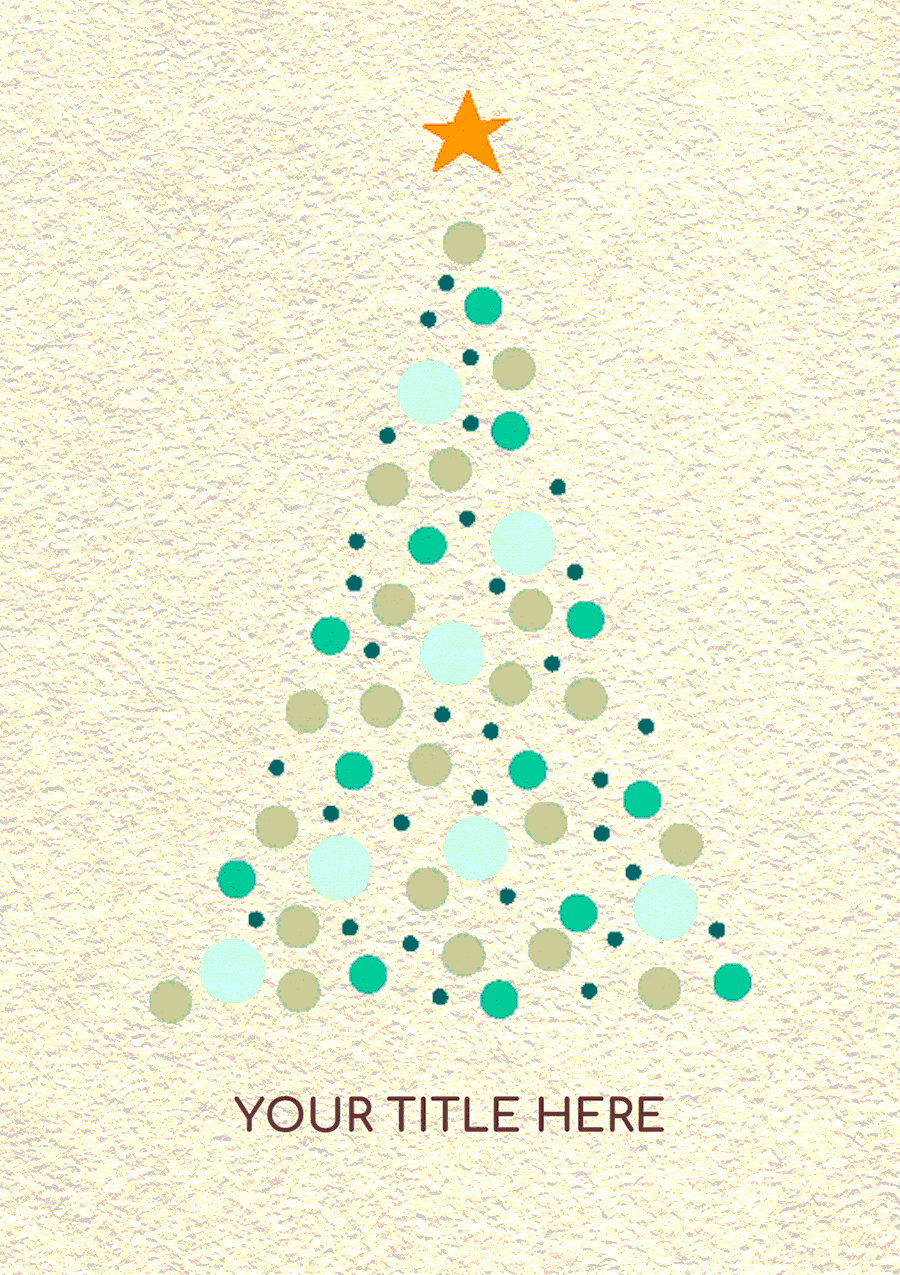 Animated Christmas Tree Card