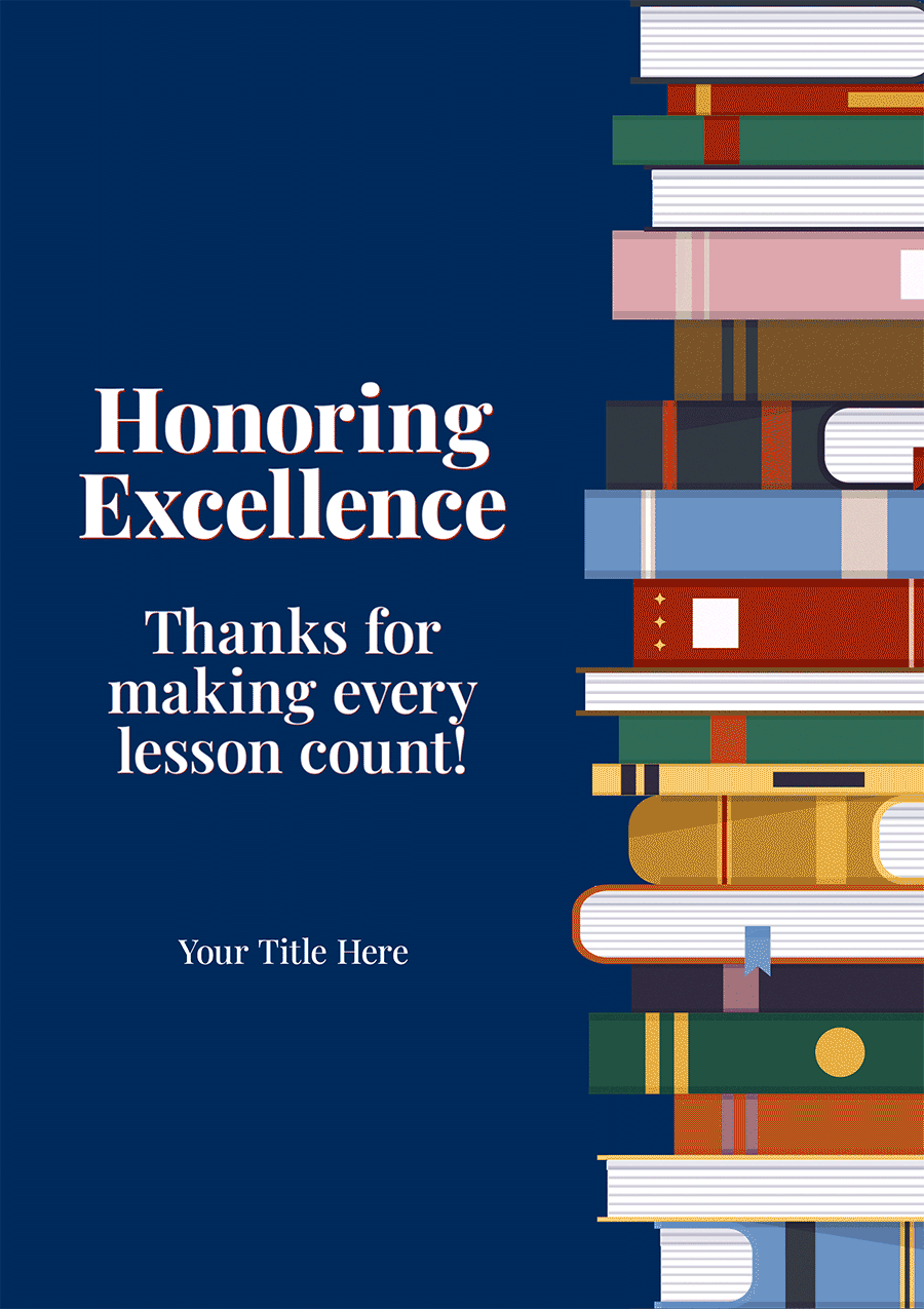 Stacked with Gratitude Teacher Card