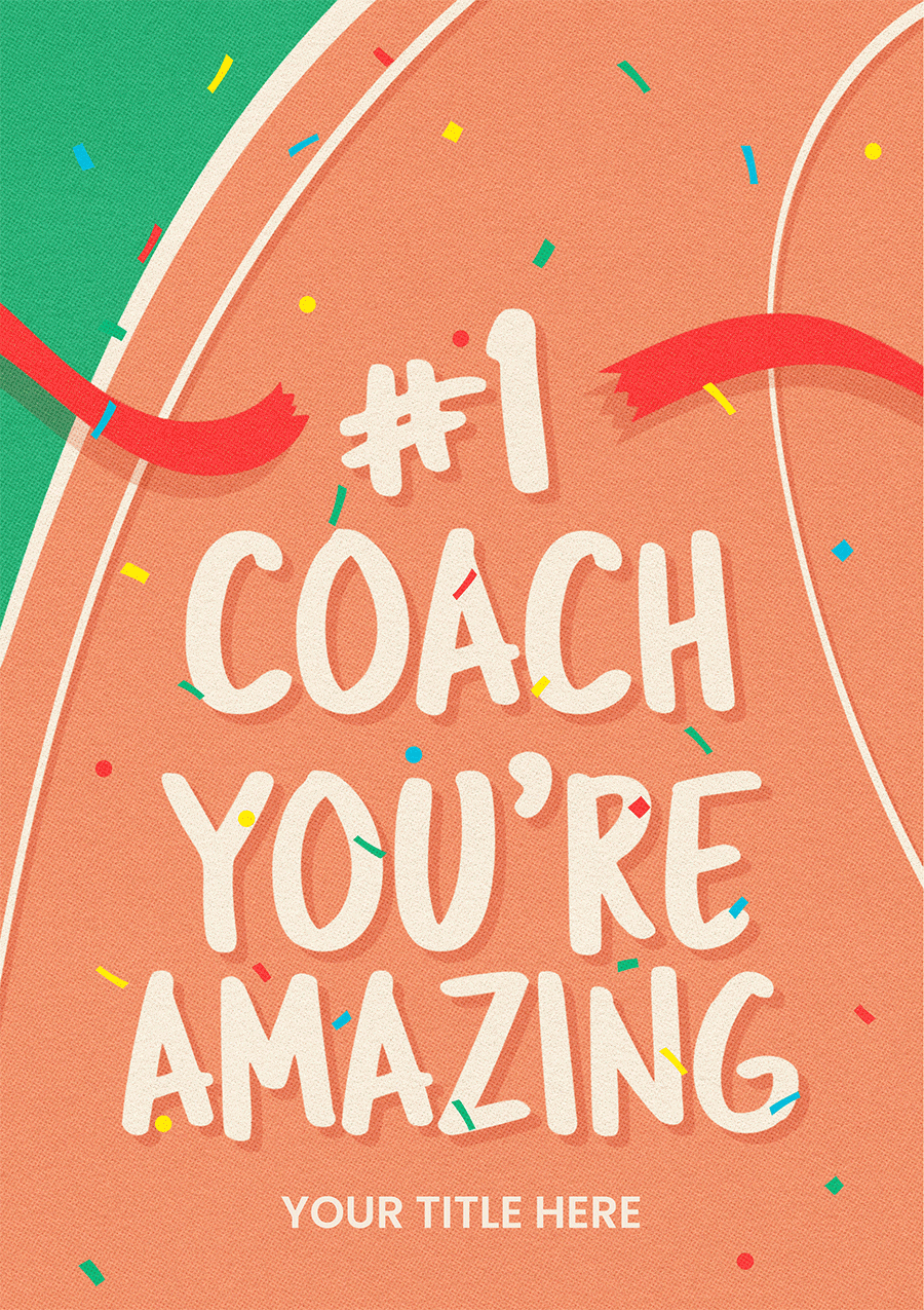 1 Coach - Athletics Group Card