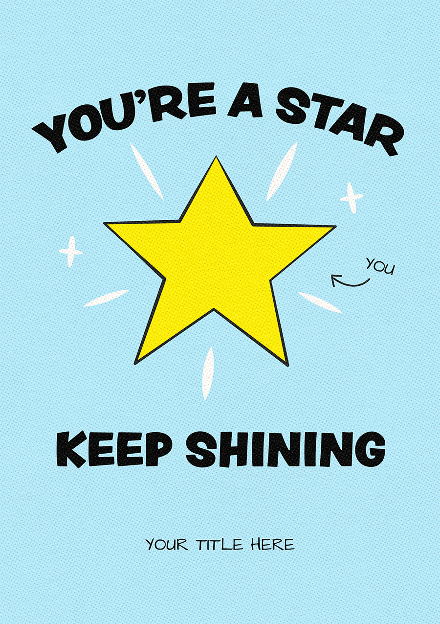 You're a Star Congratulations Card