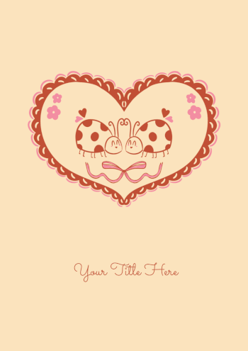 Lovebug Whimsical Anniversary and Wedding Wishes Card