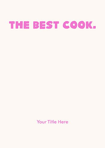 The Best Cook Mother's Day Card