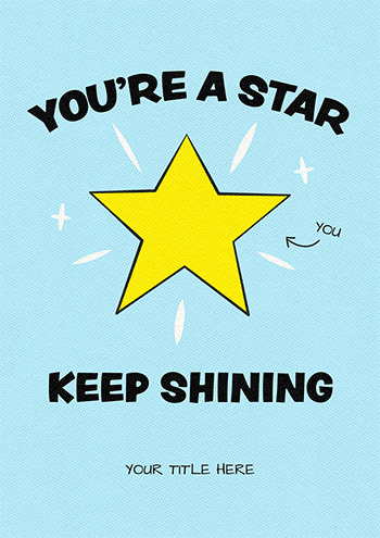 You're a Star Congratulations Card